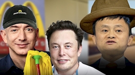 גק מא מאסק ובזוס, צילום: טוויטר